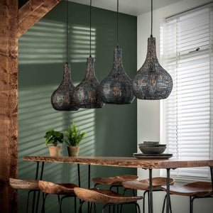 Hanglamp 4L kegelvormig