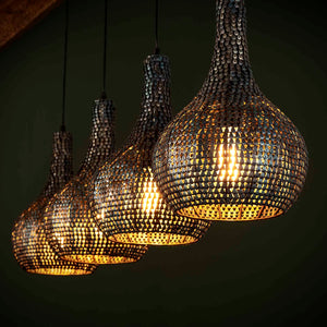 Hanglamp 4L kegelvormig