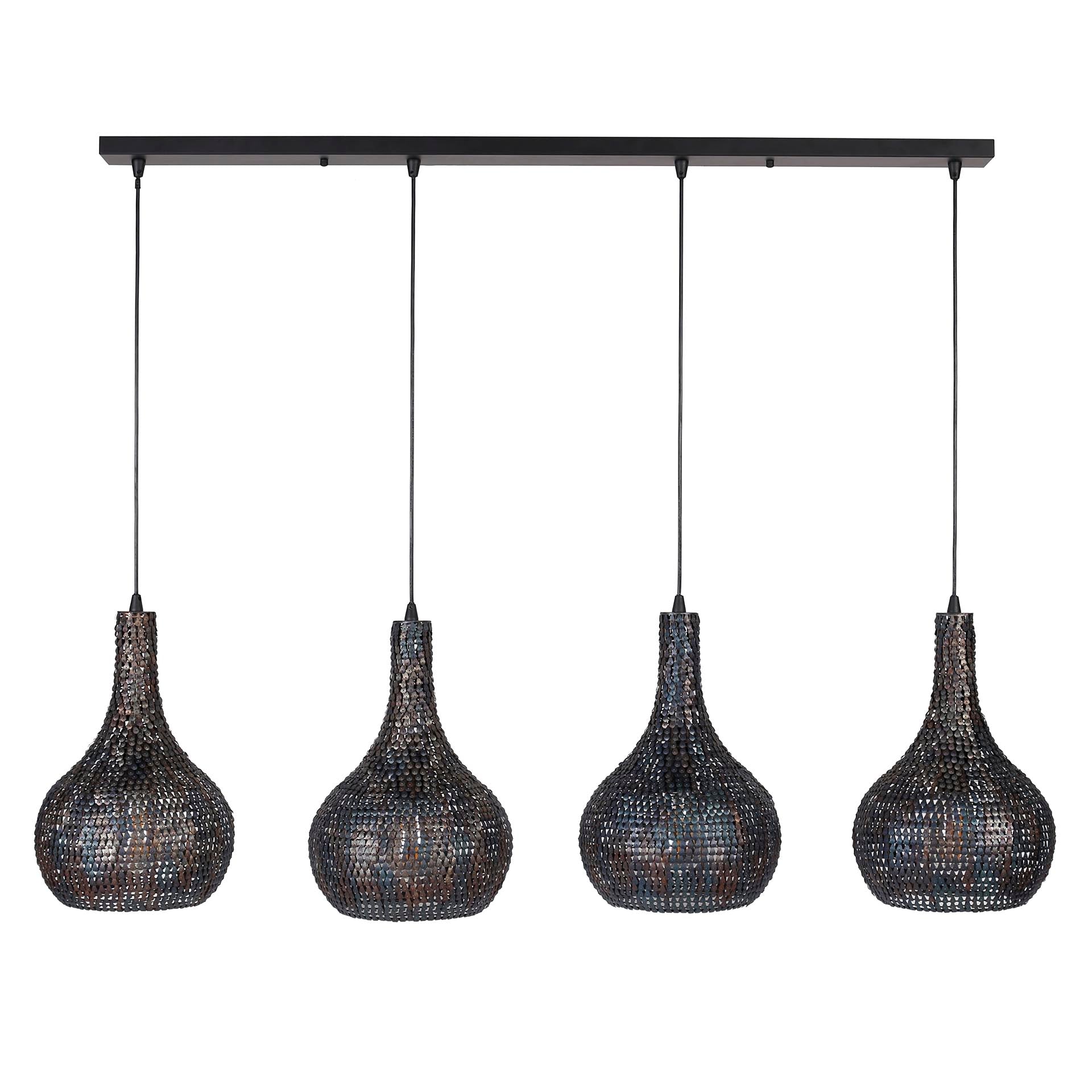 Hanglamp 4L kegelvormig