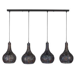 Hanglamp 4L kegelvormig