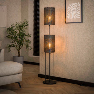 Vloerlamp Burned Finish