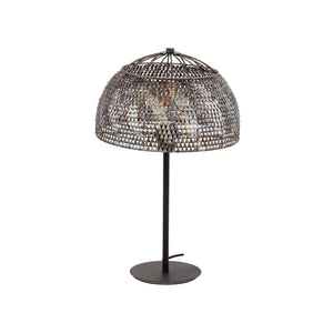 Tafellamp Ø35 zwart/bruin