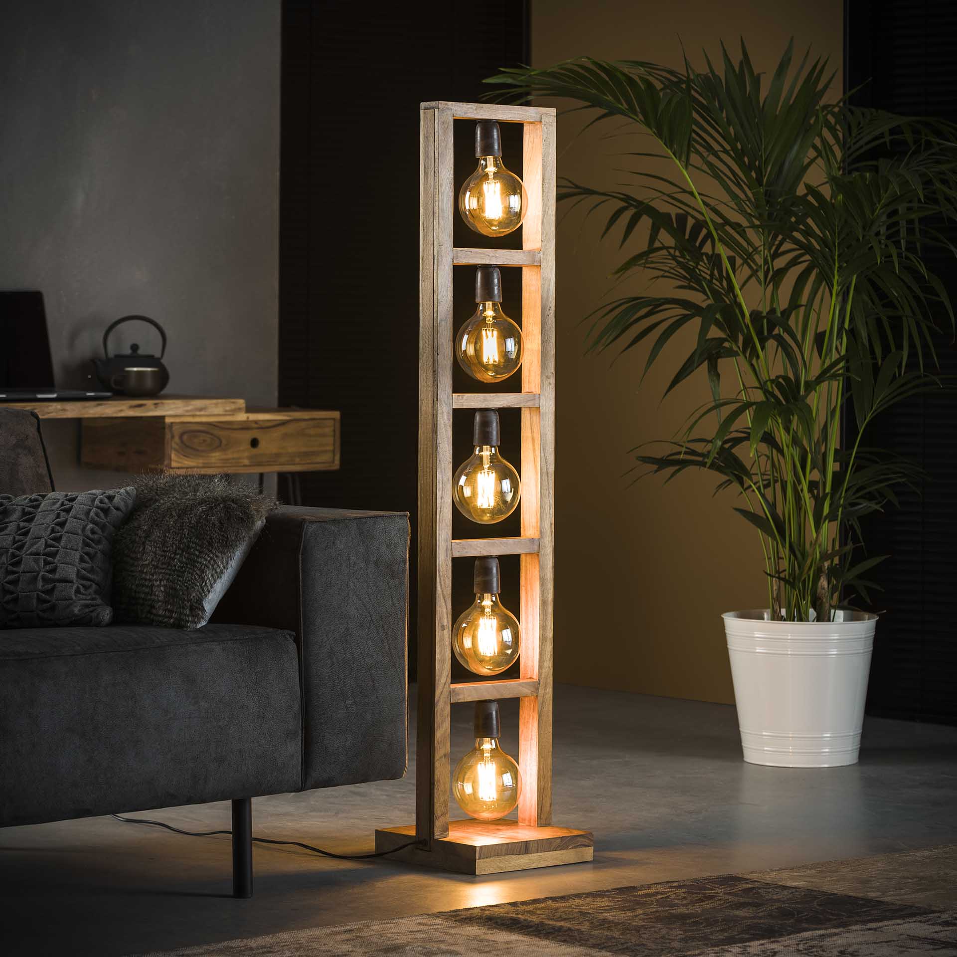 Vloerlamp Rechthoekig Frame