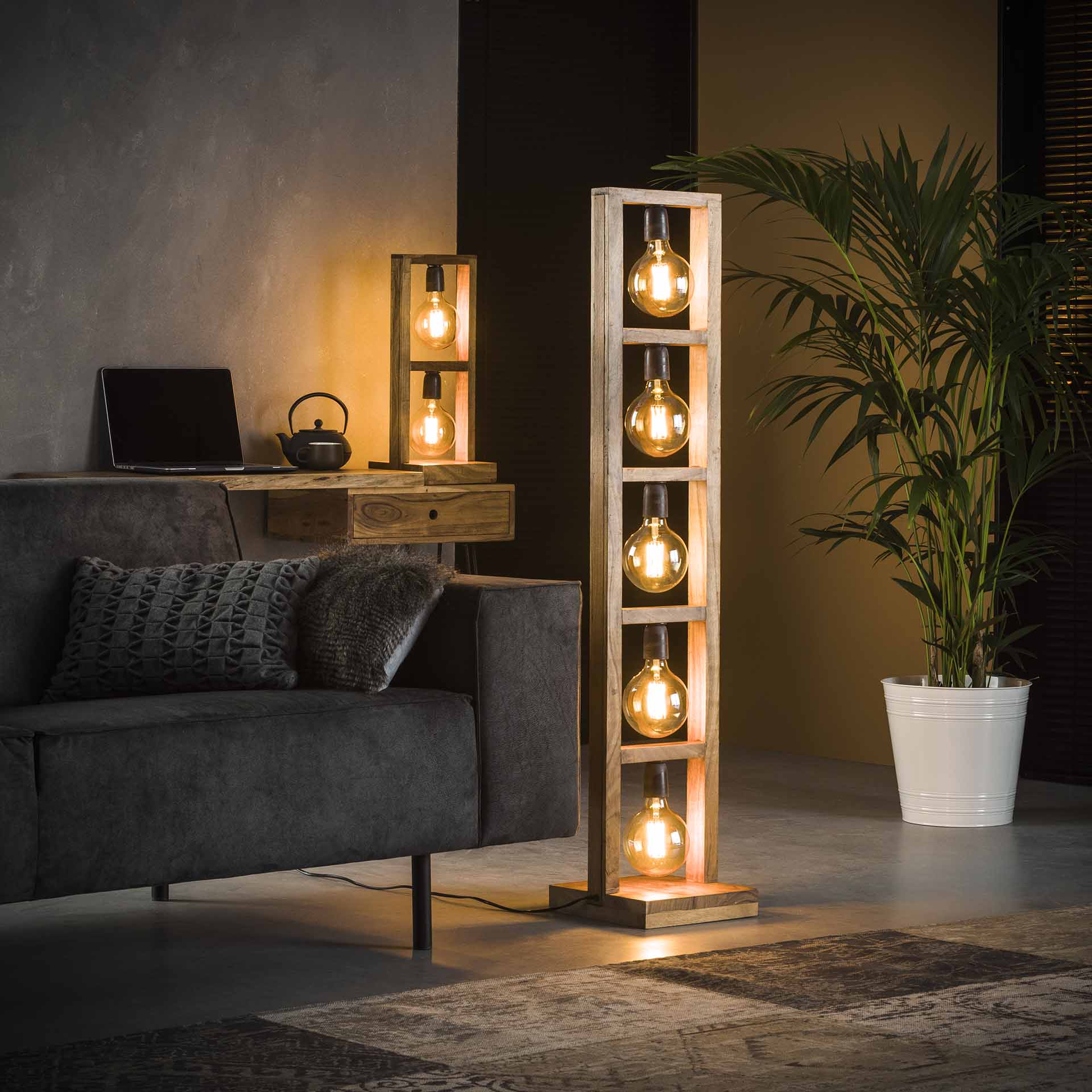 Vloerlamp Rechthoekig Frame