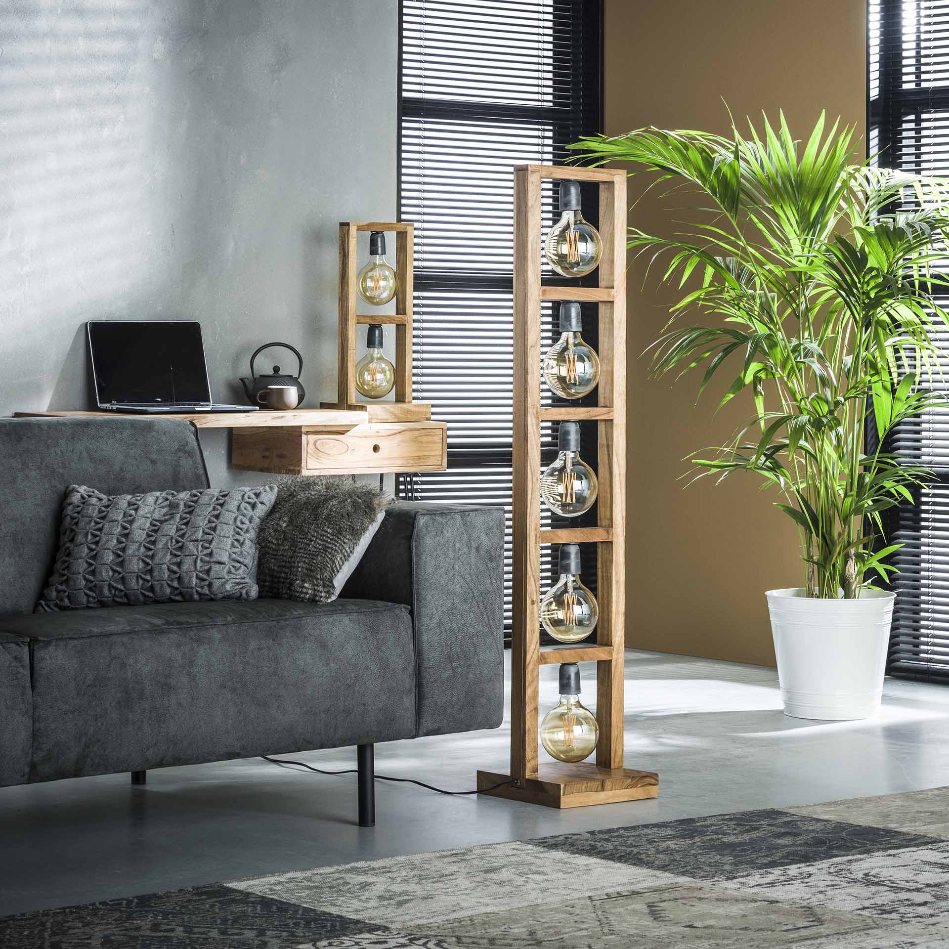 Vloerlamp Rechthoekig Frame