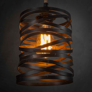 Hanglamp 7L gedraaid - Slate Grey