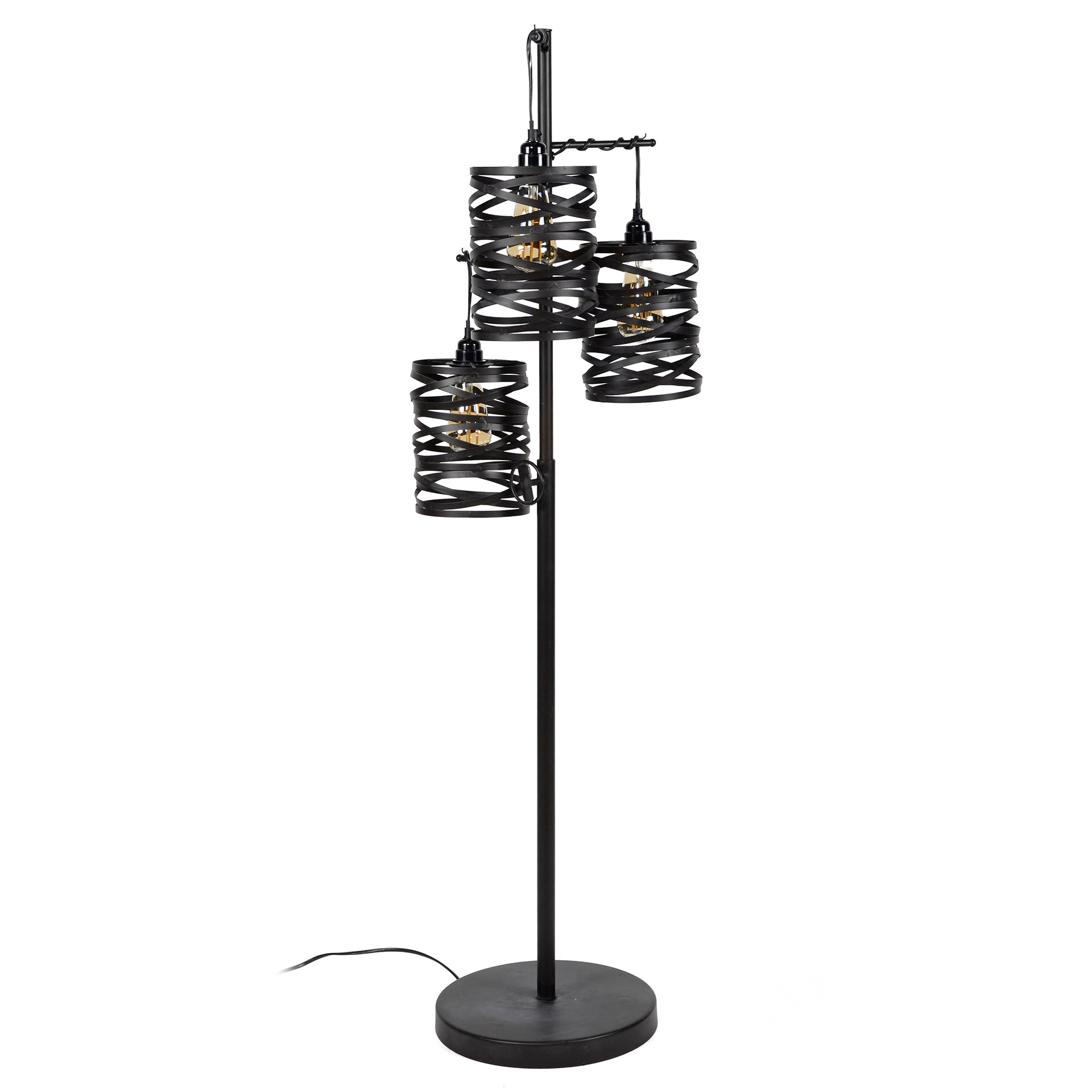 Vloerlamp Spindle - 3 kappen