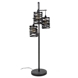 Vloerlamp Spindle - 3 kappen