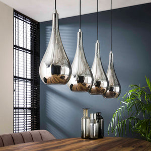 Hanglamp Silver Drop