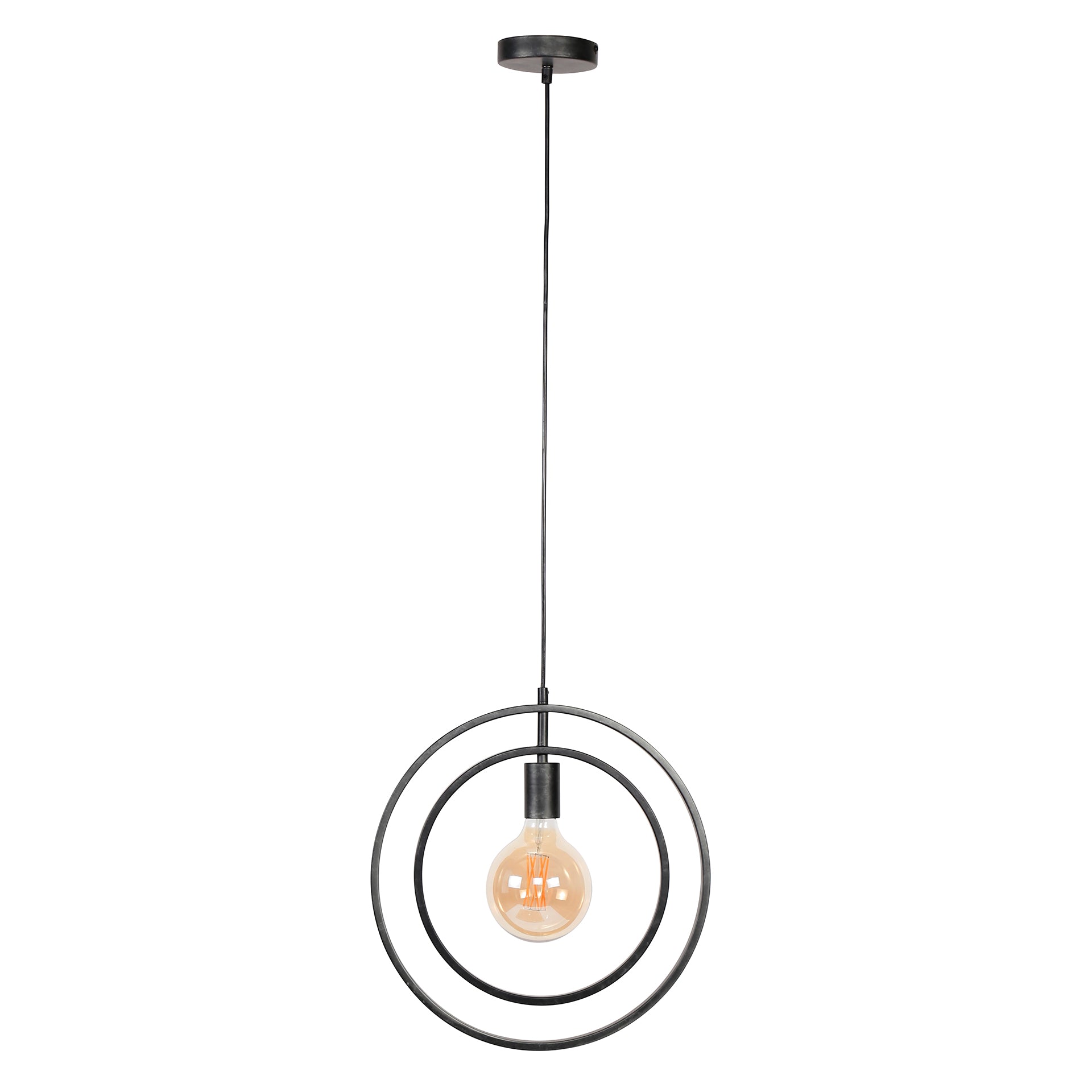 Hanglamp Turn Around Charcoal