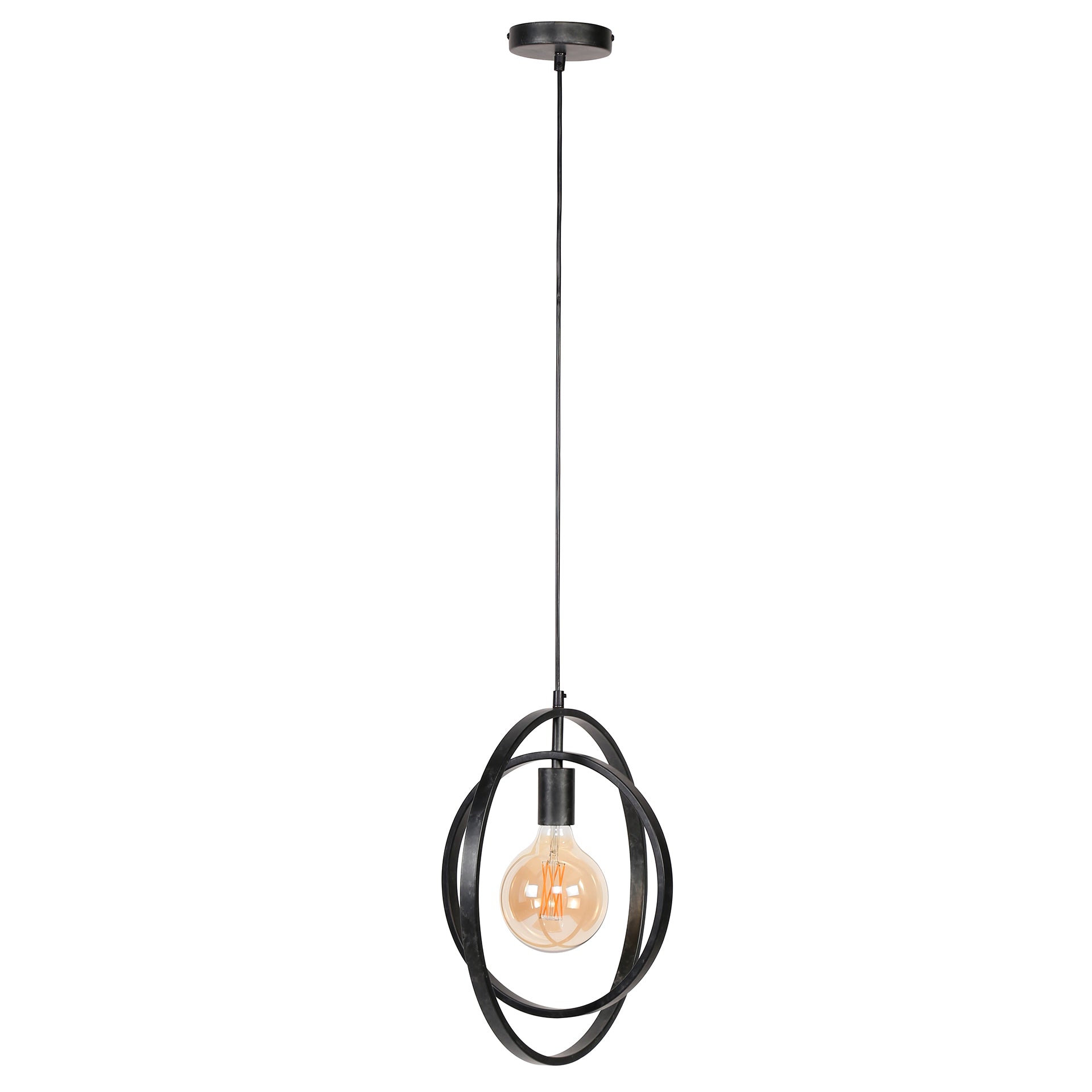 Hanglamp Turn Around Charcoal