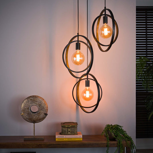 Hanglamp Turn Around - 3 lichtbronnen