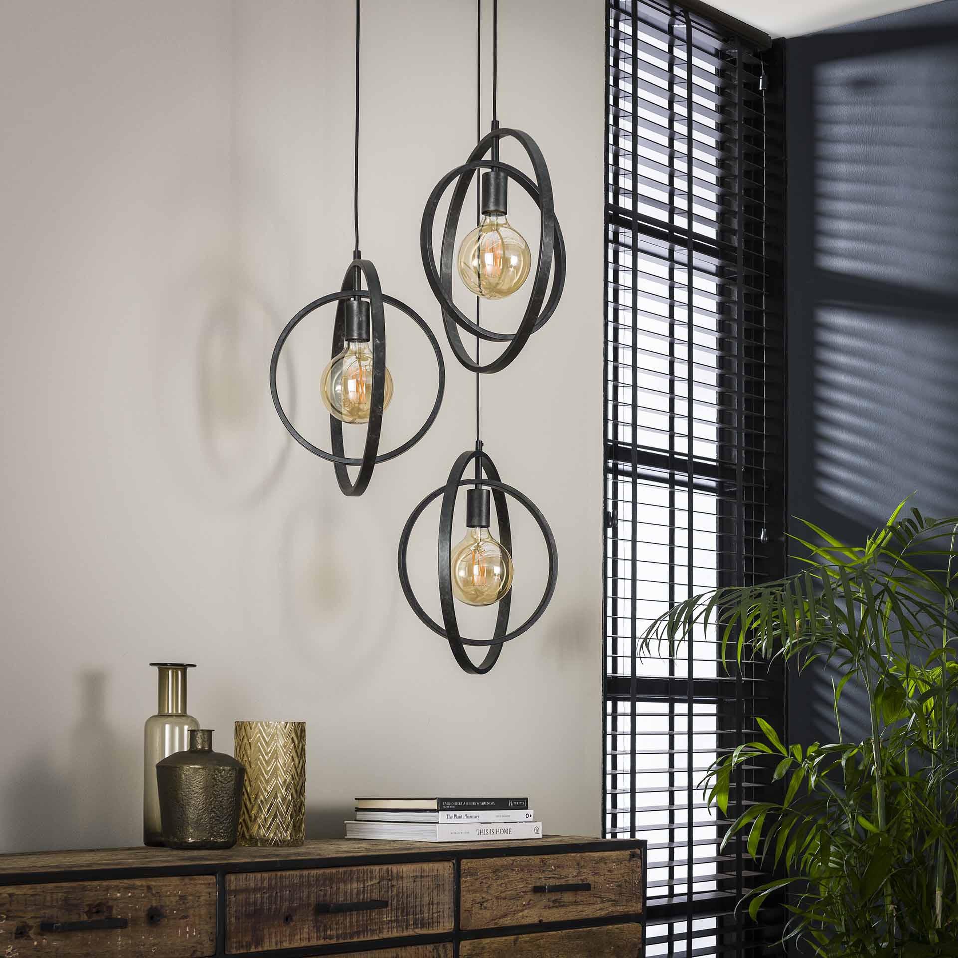 Hanglamp Turn Around - 3 lichtbronnen