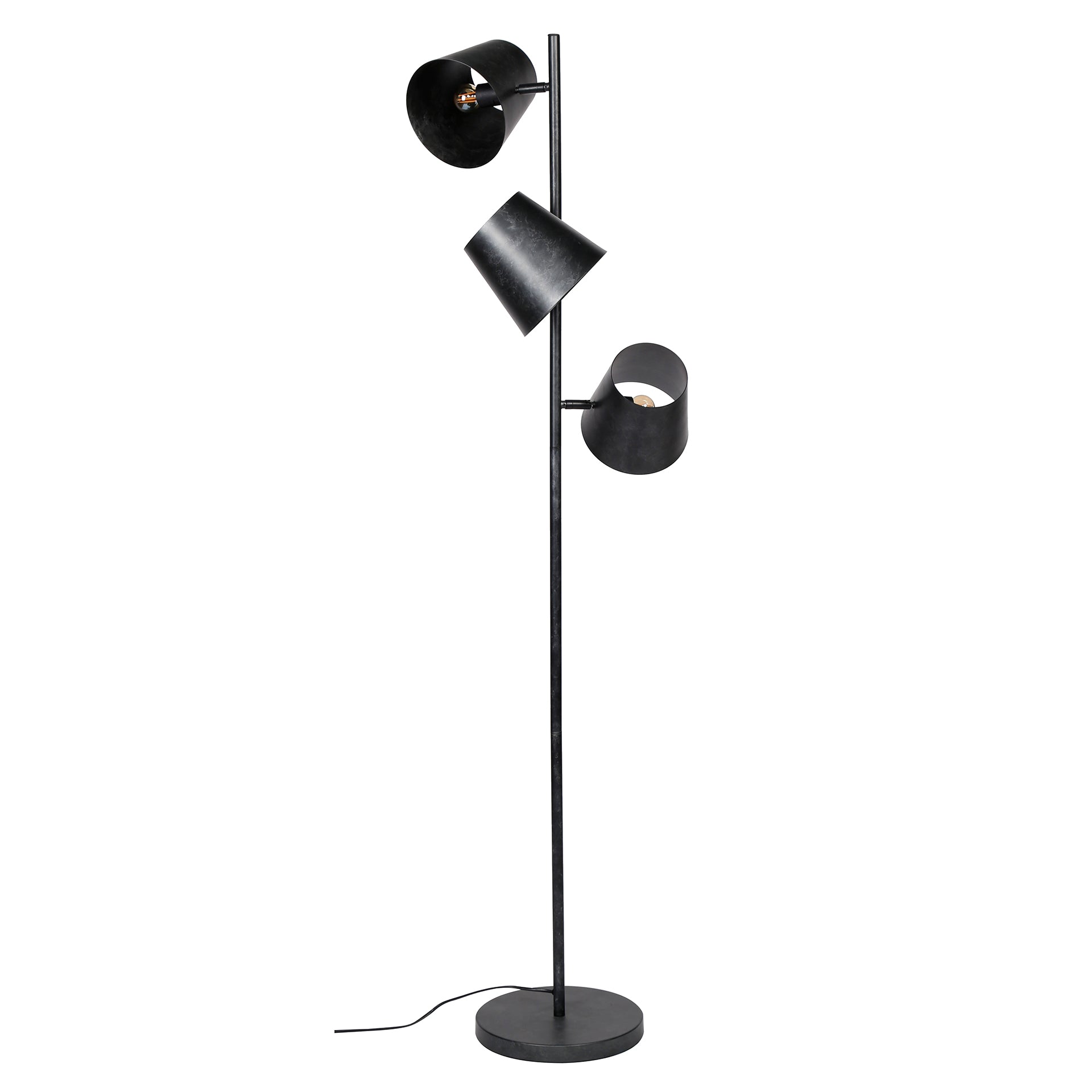 Vloerlamp 3L Charcoal
