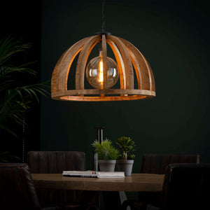 Hanglamp Mangohout - Verstelbaar Tot 150 cm