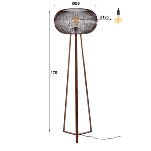 Vloerlamp Disk