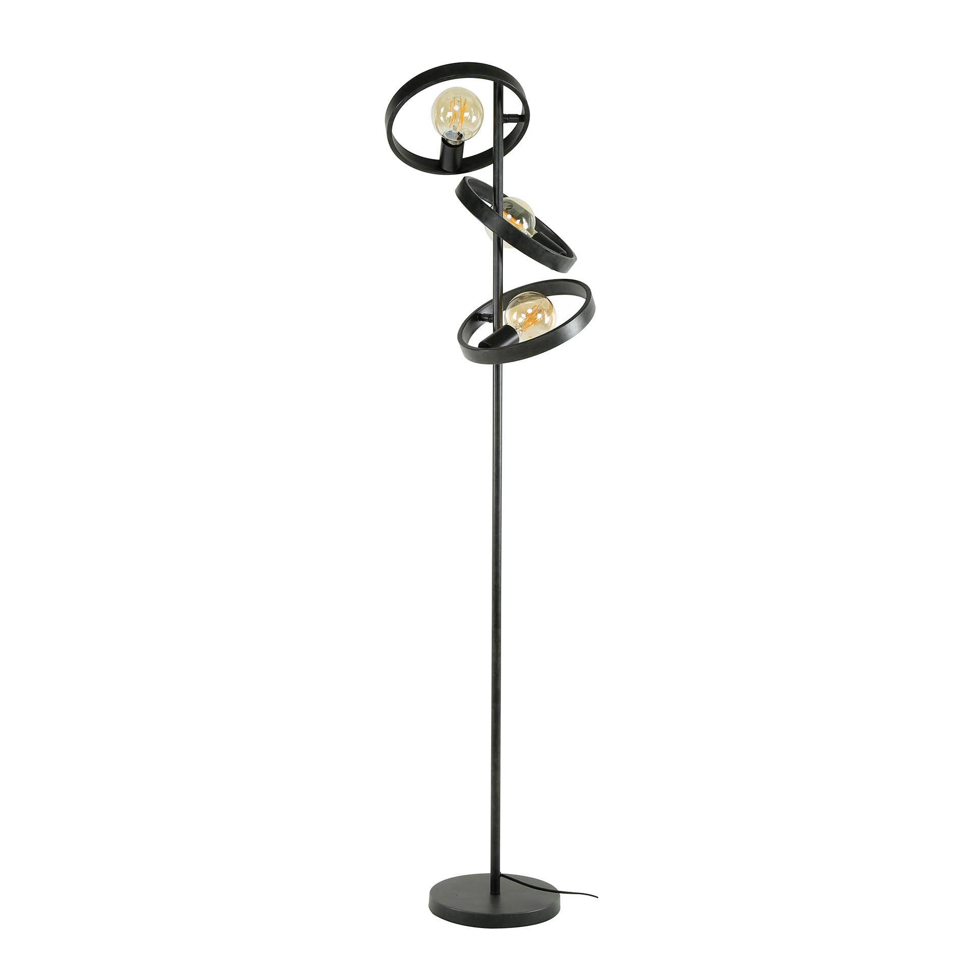 Vloerlamp Hover - 3 Lichts charcoal