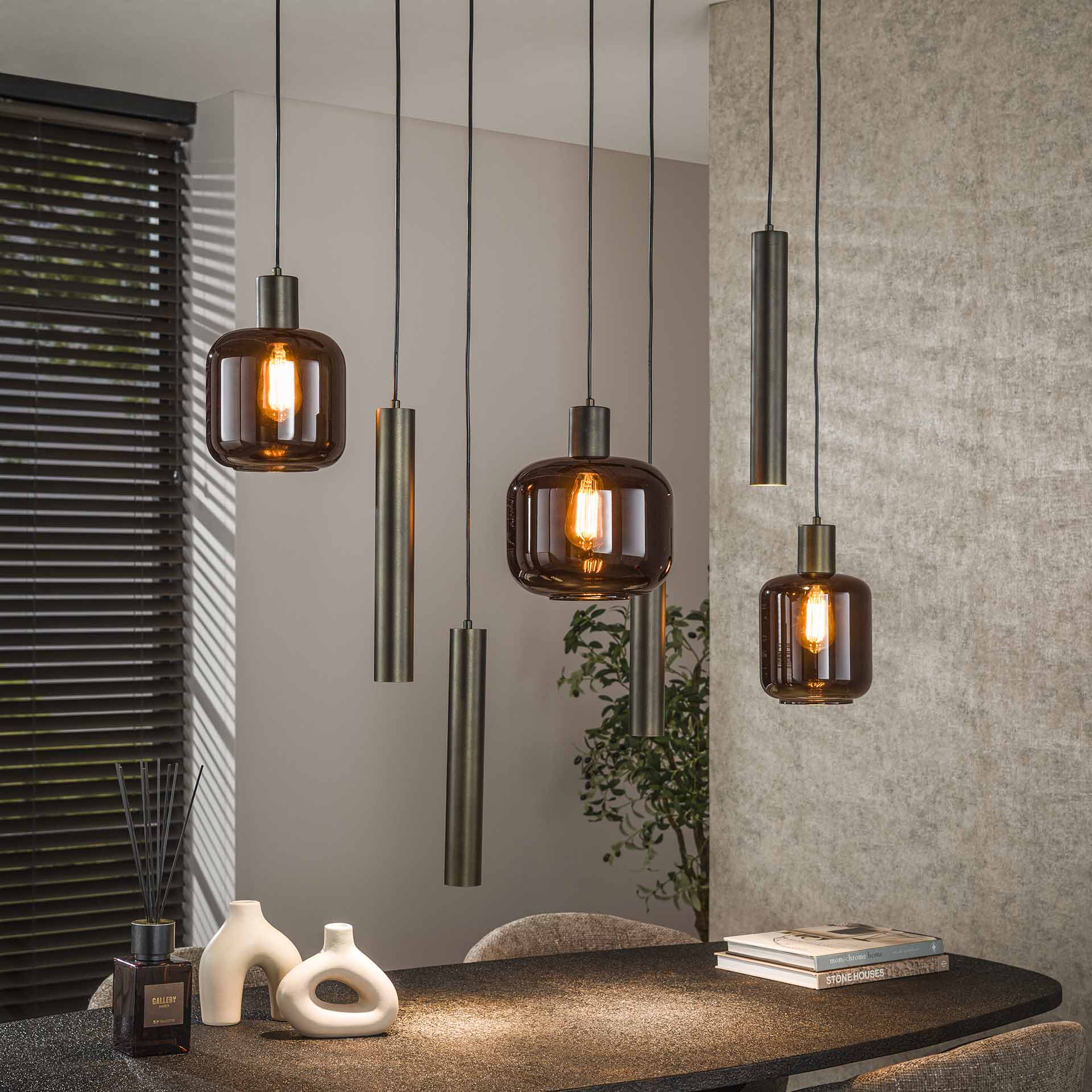 Hanglamp Bronza - Sienna Bruin