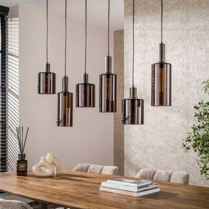 Hanglamp Sepiora - 6 lichtpunten