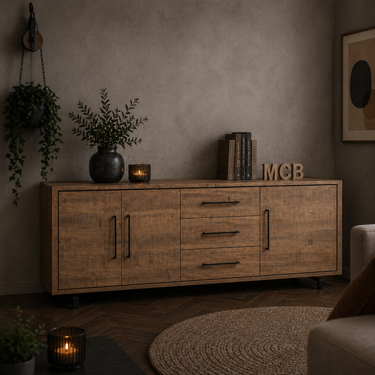 Dressoir 3-deurs Westport