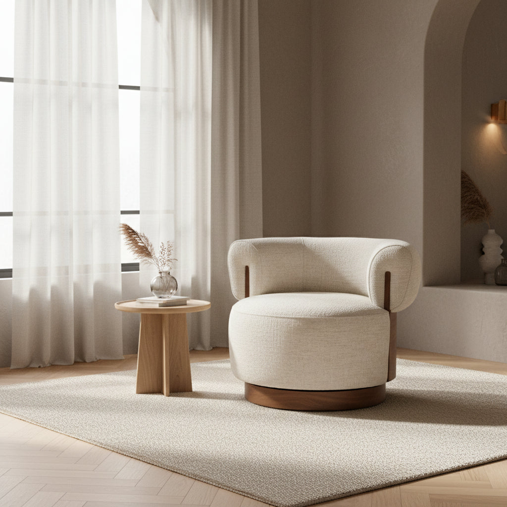 Fauteuil Nila bruin