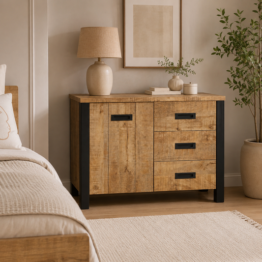 Chest of drawers fire