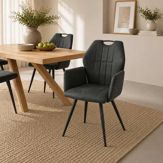 Puck Dining Chair set/2
