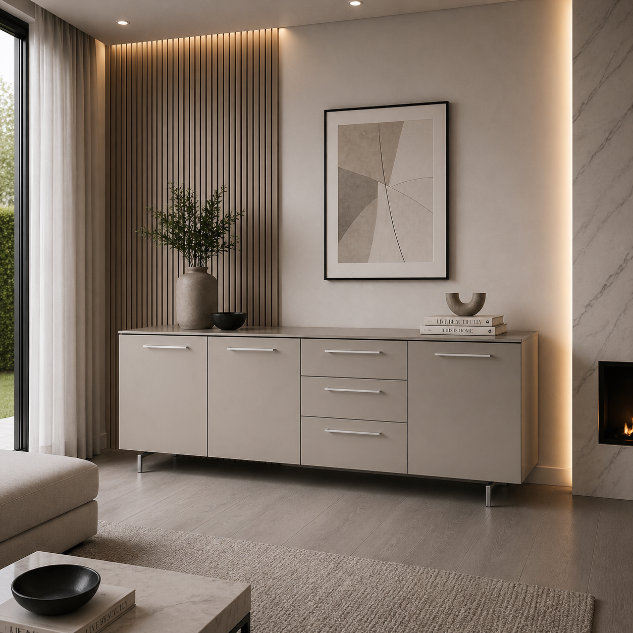 Dressoir 3-deurs Scot