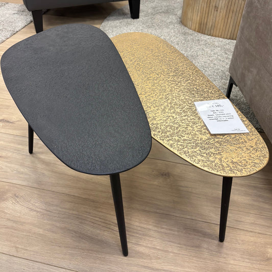 Salontafelset Metallic niervormig