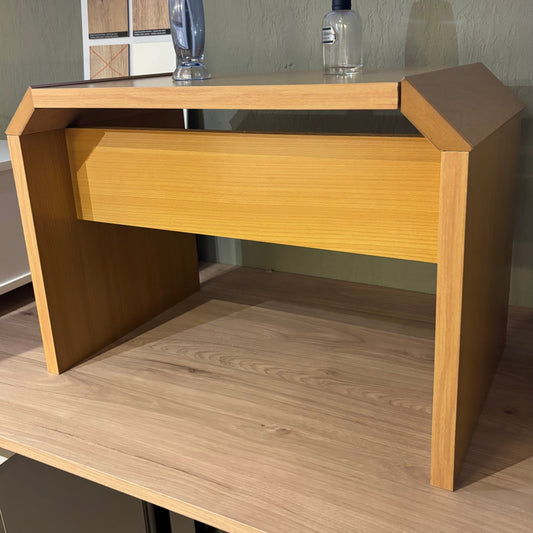 CLEARANCE Bedside Table Beech